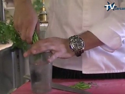 Le Chef Étoilé Fabien Galibert propose son Astuce de Chef : « Faire revivre le Persil » !