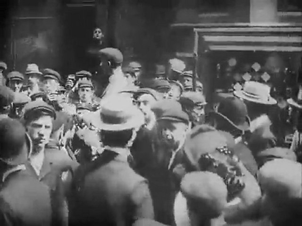 Marché de Petticoat Lane à Londres (1903)