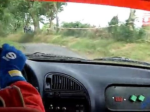 delabriere ludo et damien rallye de mezidon 2011 sur saxo n2 es 1