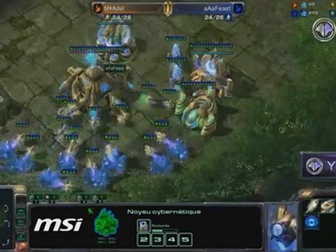 Match SC2 : Adel (P) vs Feast (P) - Nexen 2011