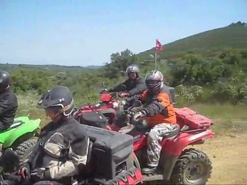Randonnée QUAD SUD du 22 Mai 2011 2 eme partie massif narbonnais