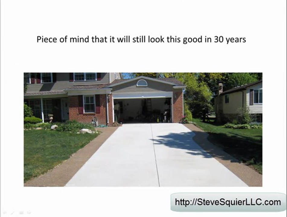 Bloomfield Hills Michigan Concrete Driveway