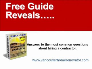 Vancouver Home Renovator