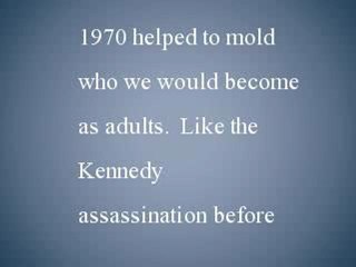 Kent State University - May 4, 1970