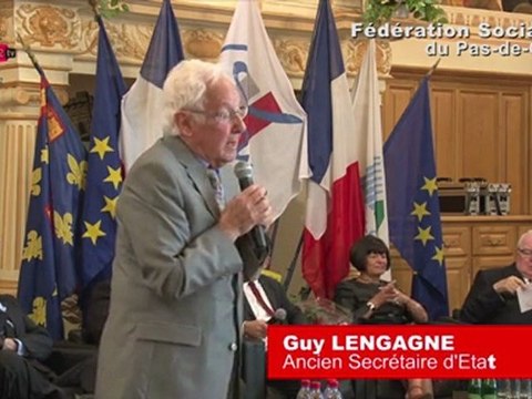 Discours de Guy LENGAGNE lors de la Commémoration de l'anniversaire de l'élection de François Mitterrand de 1981
