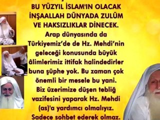 Nimetullah Hocaefendi: Bu Yüzyıl İslam'ın Yüzyılı Olacaktır
