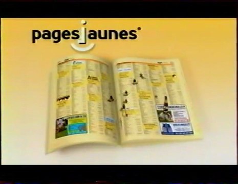 Publicité Pages Jaunes 2004