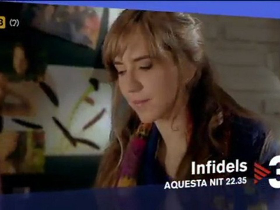 TV3 - Dimarts, 22.35, a TV3 - La Paula acaba la seva novel·la, a "Infidels"