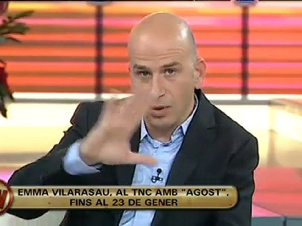 TV3 - Divendres - Emma Vilarassau fa "Agost" al TNC