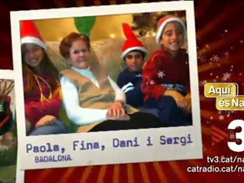 TV3 - Aquí, és Nadal - Comparteix la teva felicitat per Nadal a TV3 i Catalunya Ràdio