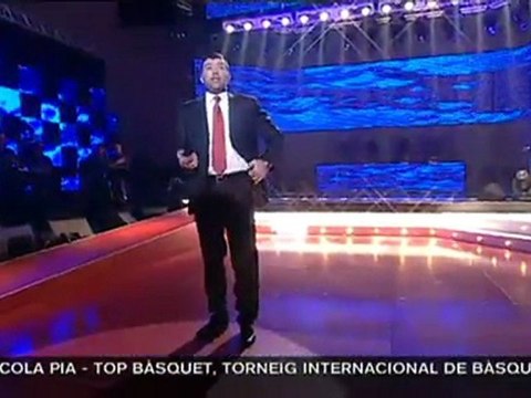 TV3 - La Marató 2010 - Pep Plaza es reivindica com a presentador de la Maraó