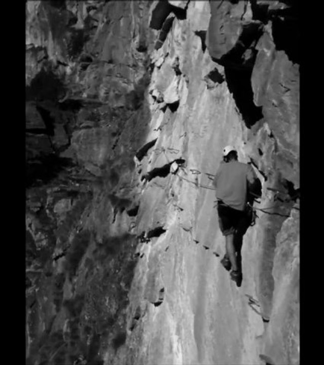 Via Ferrata Evolene  Mikael & Lars Août 9, 2010