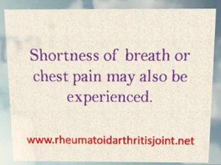 Rheumatoid Arthritis Symptoms