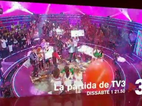 TV3 - Dissabte, 21.50, a TV3 - Estrena l'any amb La partida de TV3