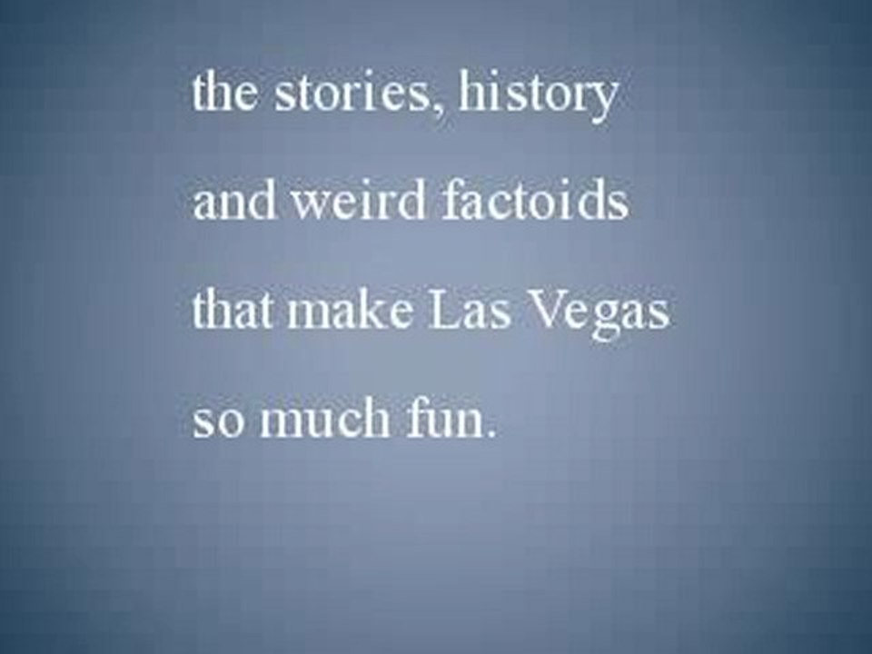 Great Las Vegas History Books