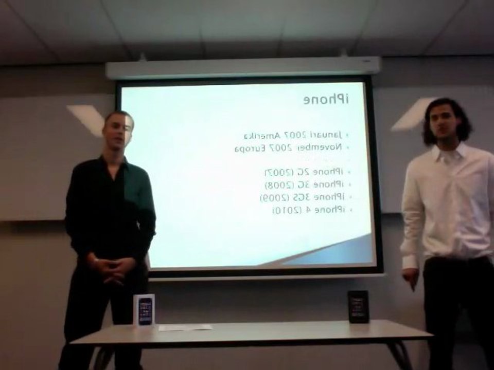 Presentatie iPhone