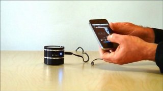 Viboomer : mini enceinte portable avec player mp3 intégré
