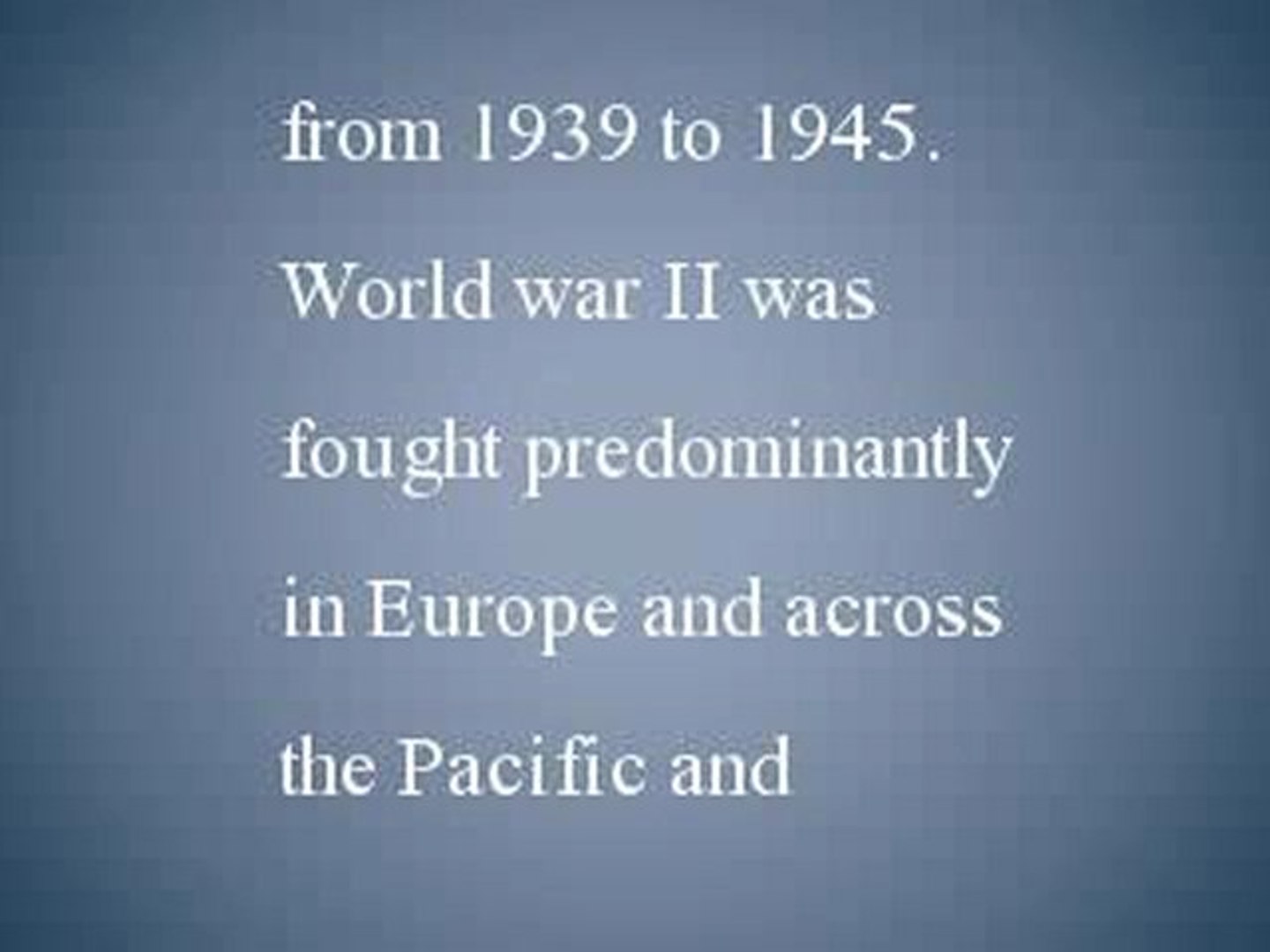 ⁣World War 2 - World War 2 History Facts