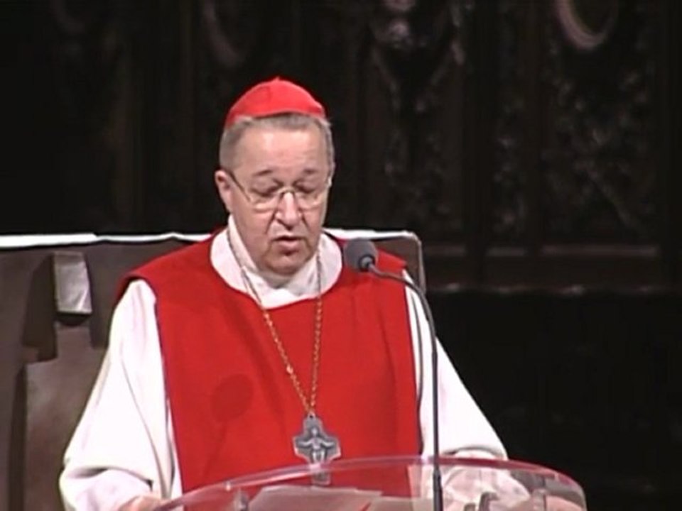 Lancement Éthique et Solidarité - Intervention du cardinal André Vingt-Trois - Partie 1