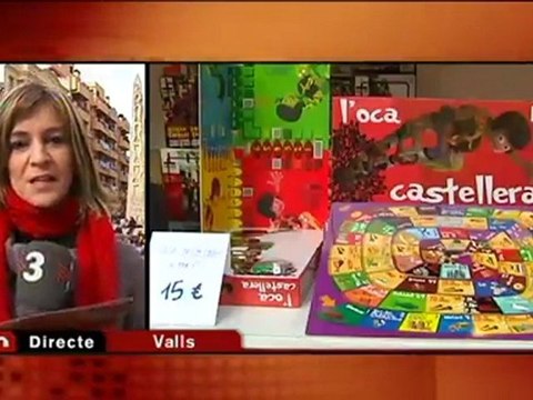 TV3 - Telenotícies - Diada castellera multitudinària a Valls