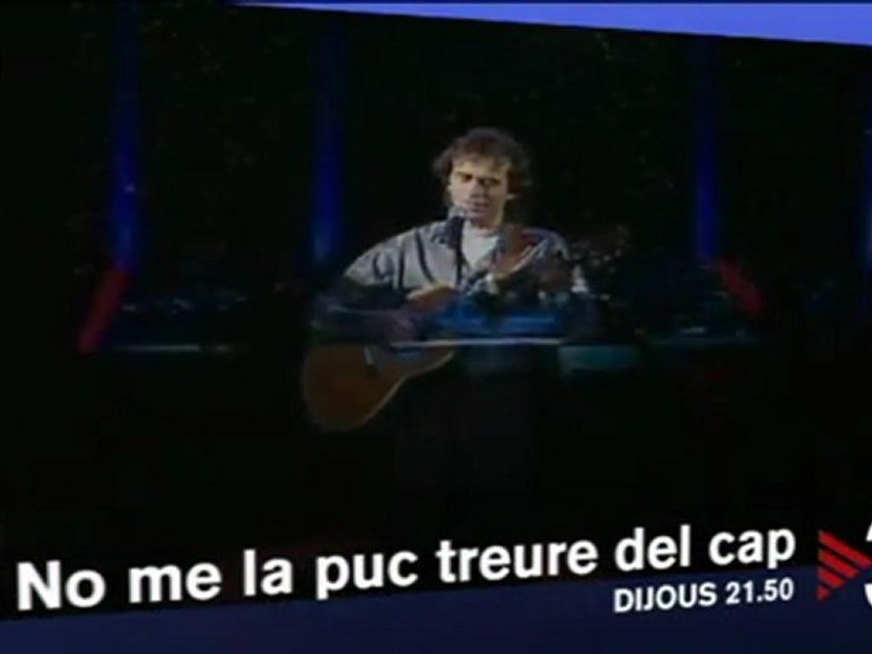TV3 - Dijous, 21.50, a TV3 - "No me la puc treure del cap" s'acomiada amb "Paraules d'amor"