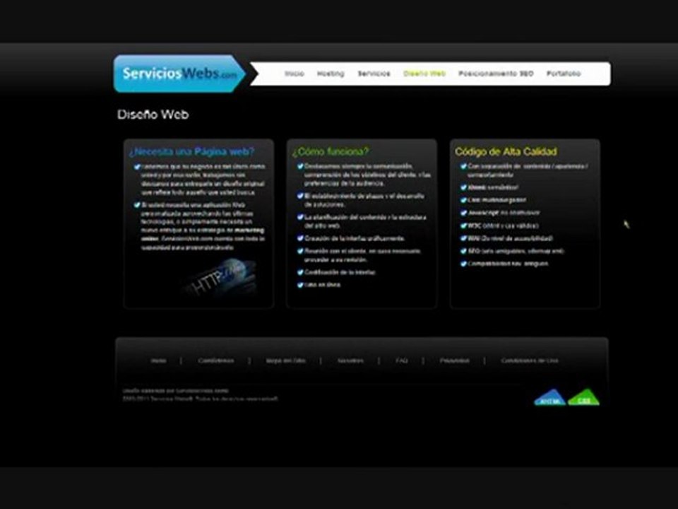 Diseño web, seo, hosting, ecommerce