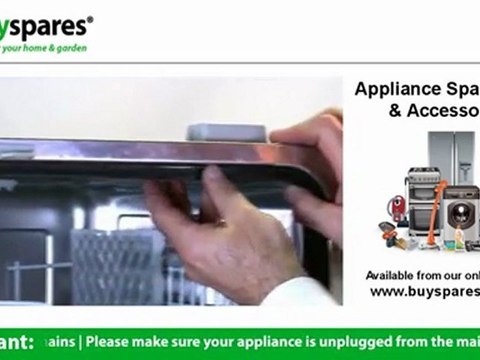 How to replace a dishwasher door seal (Kenwood KDW12ST3A)
