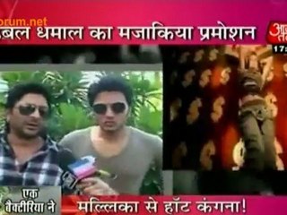 Double Dhamaal Mazikiya Promotion