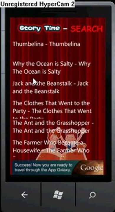 Story Time - Search