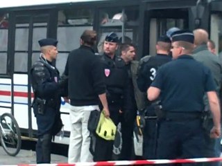 Манифестация на пл. Ротонды (Париж)