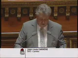 Debat sur la politique forestière : intervention de JL Carrè