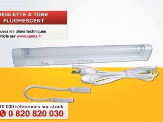Réglette à tube fluorescent par qama