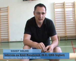 Interviu cu Emil Kosztelnik (B.C. EKO Sighet)
