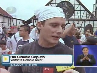 Colonia Tovar Apoyo RCTV Semana Santa 09-04-2007