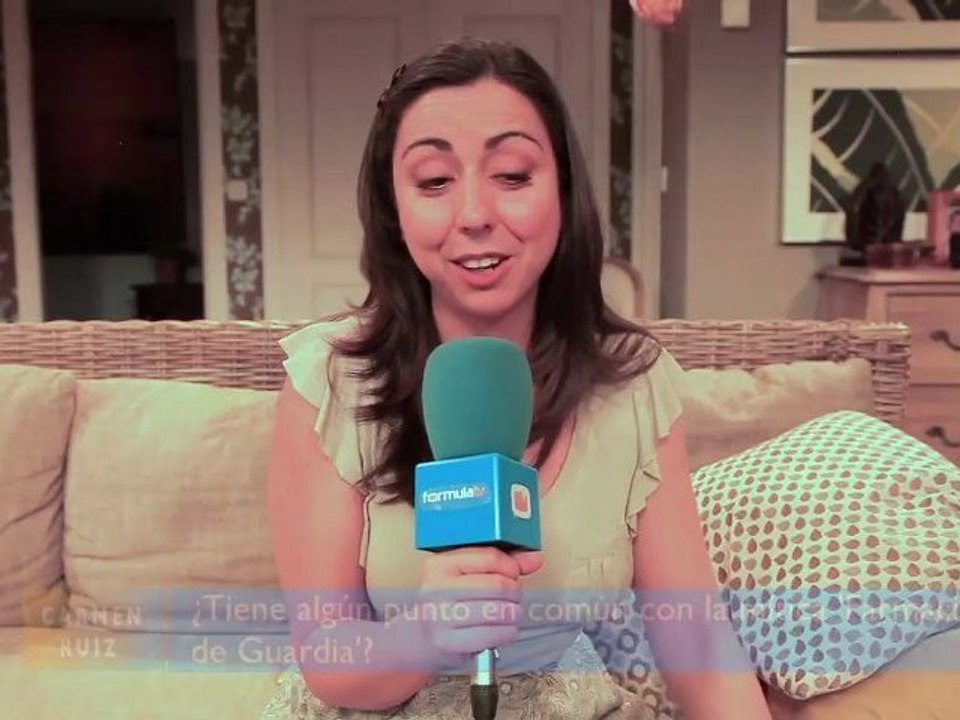 Carmen Ruiz: "Olivia es el 'payaso triste' de 'buenAgente'"