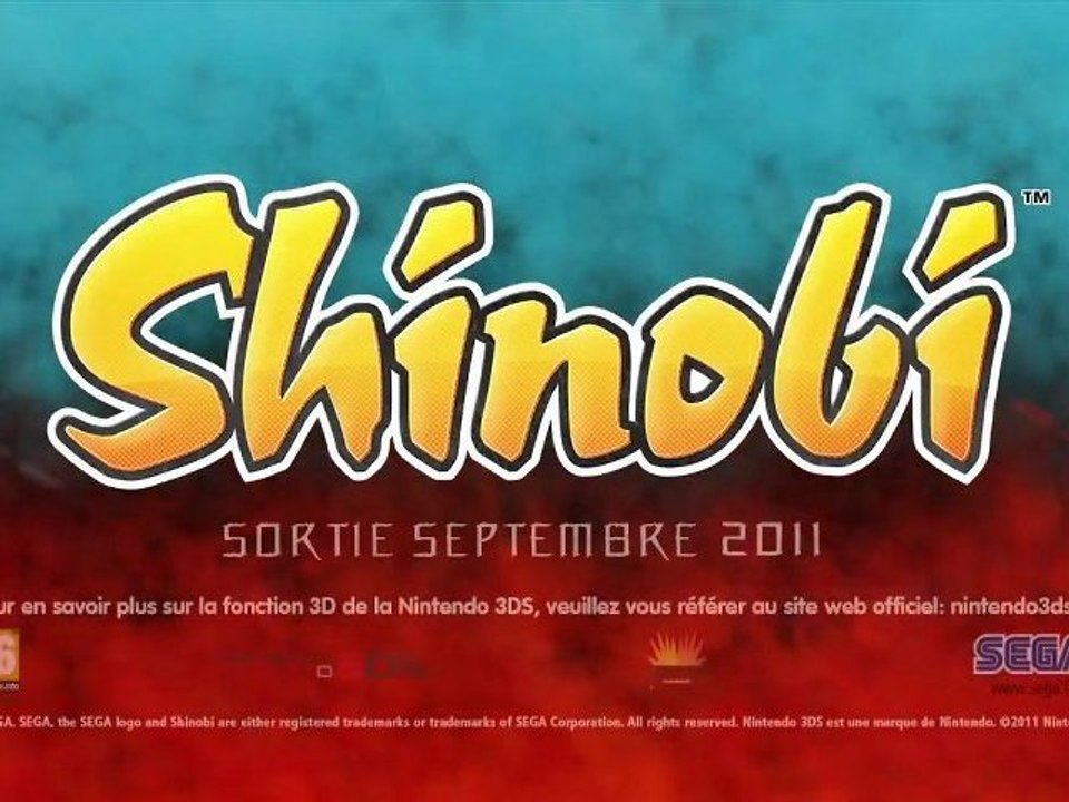 Shinobi 3DS - Trailer