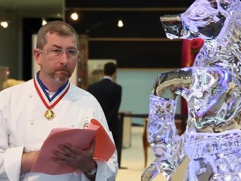 Gérard Taurin jury au 24eme Concours des Meilleurs Ouvriers de France Glaciers