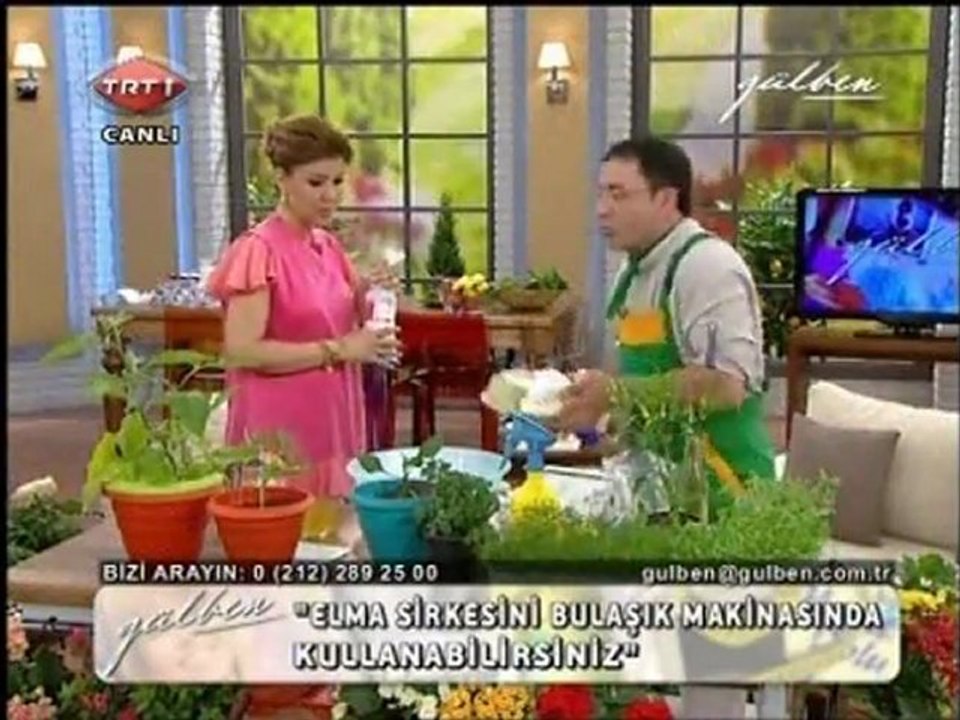 GÜLBEN - Erkan Şamcı'dan Doğal Temizlik Malzemesi Tarifleri 2.Bölüm 26.05.11