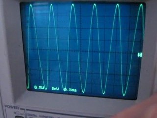 3 oscilloscope sensibilité coefficient déviation verticale