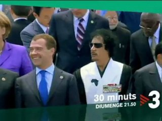 TV3 - Diumenge, 21.50, a TV3 - La història de Gaddafi, a "30 minuts"