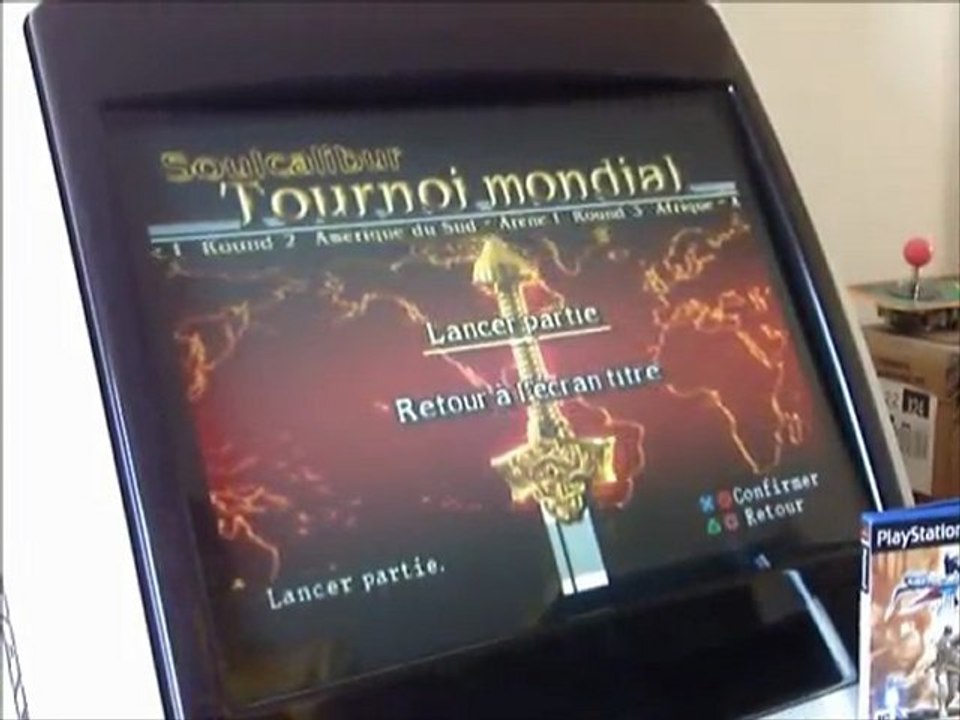 Soulcalibur III Playstation 2 to Jamma Arcade MGCD adaptator