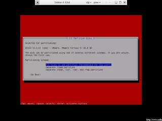 Howto Debian 6 Squeeze VMware  Install Part1