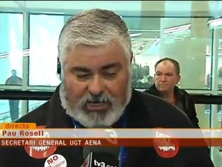 TV3 - Els matins - Picabaralla dialèctica entre el secretari general d'UGT a Aena i Rafael Nadal