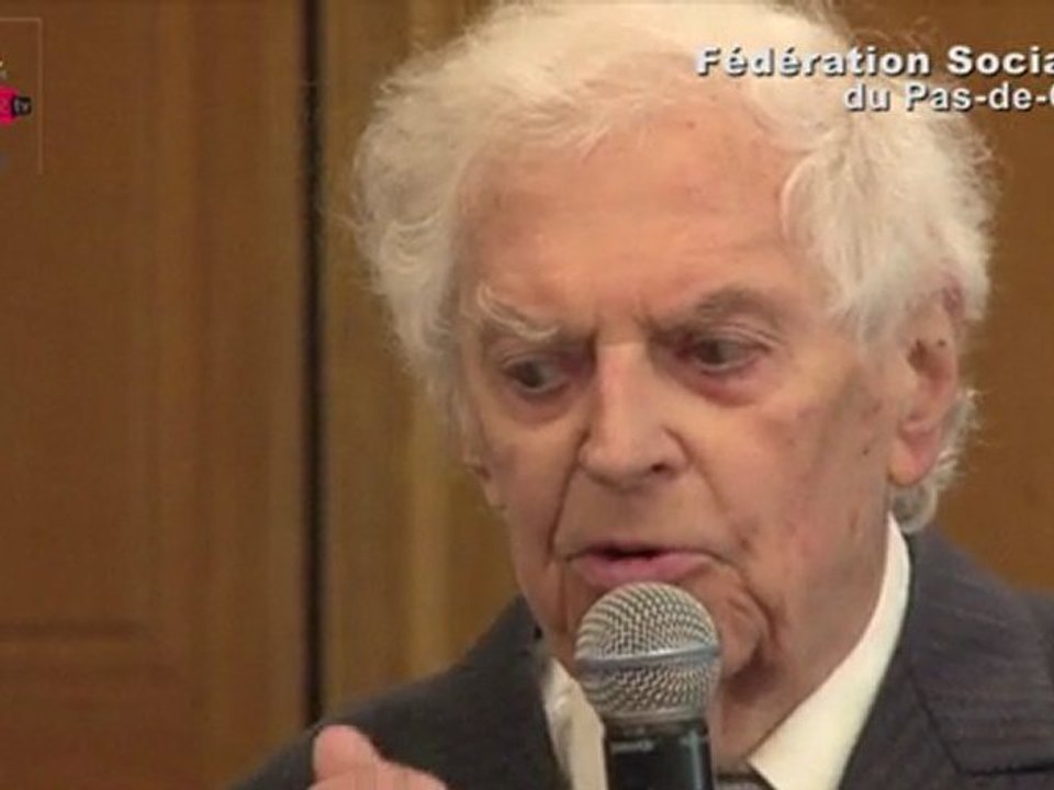 Discours d'André DELELIS lors de la Commémoration de l'anniversaire de l'élection de François Mitterrand de 1981