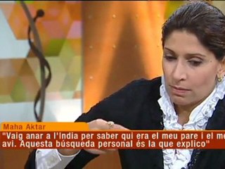 TV3 - Els matins - Maha Akhtar presenta el llibre "La princesa perdida"