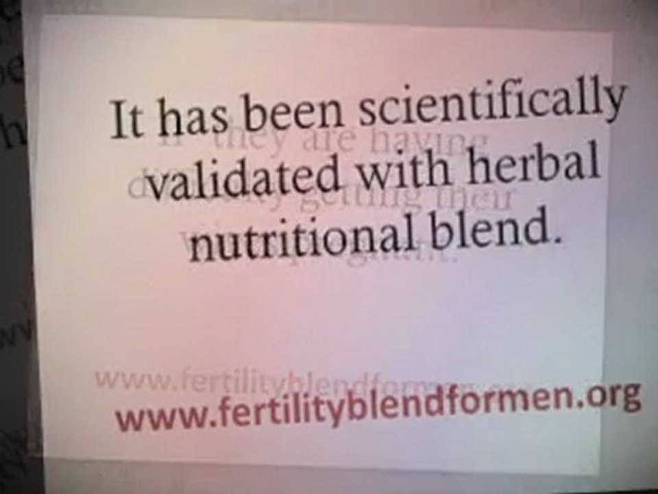 Fertility Blend for Men