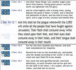PT1 COME OUT OF HER MY PEOPLE/ARISE YE AND DEPART