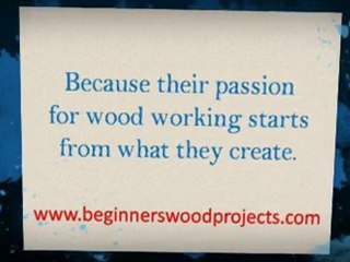 Free Beginners Wood Projects That You Really WANT