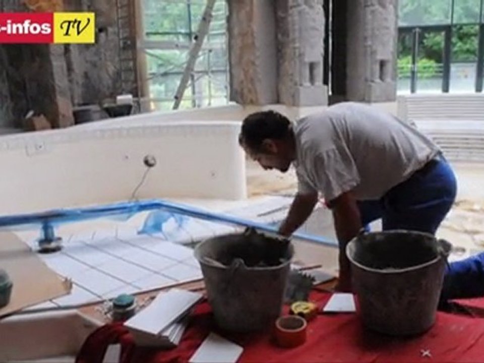 Le Jardin des Bains d’Argelès-Gazost : Visite du chantier