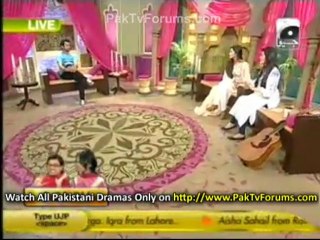 Atif Aslam & Mahira khan in Utho Jago Pakistan 27th May 2011 - Part 8/8